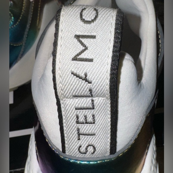 Stella McCartney Eclypse metallic rainbow sneakers - Picture 4 of 10